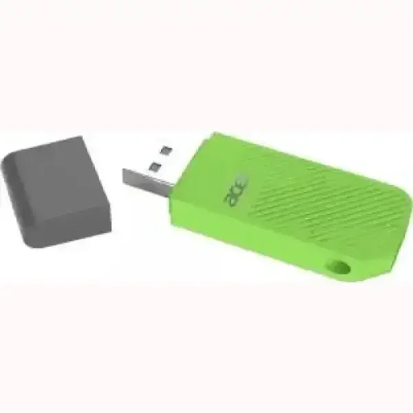 Chiavetta USB verde Acer con connettore rimovibile per accessori informatica