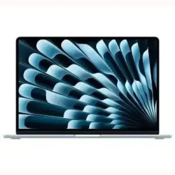 Apple MacBook Air notebook argento aperto vista frontale con display a bordi sottili e design sottile