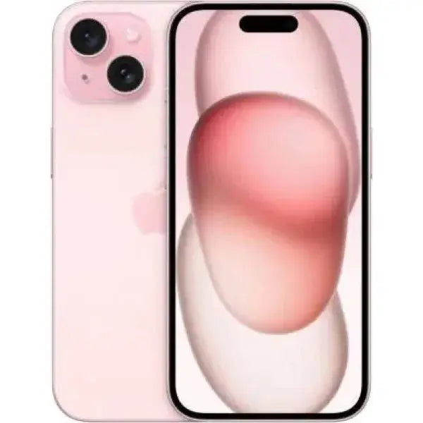 Apple iPhone 15 in rosa con display brillante e design elegante per prestazioni eccezionali