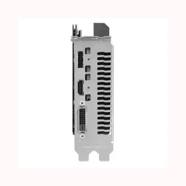 Scheda video ASUS con porte DisplayPort HDMI e DVI e sistema di raffreddamento posteriore