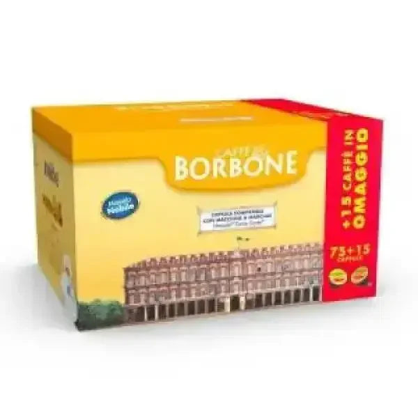 Confezione di capsule Caffè Borbone compatibili con macchine da caffè espresso