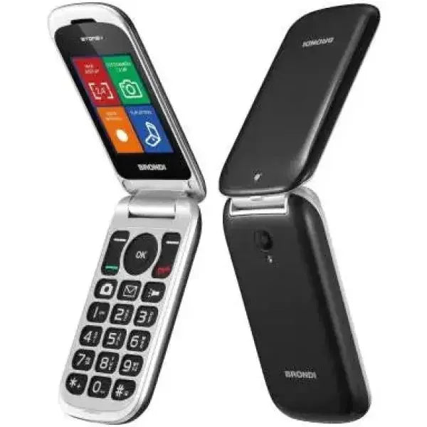 Cellulare Brondi per anziani con grande display e tasti grandi, facile da usare e pratico