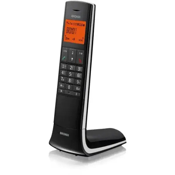 Telefono Cordless Brondi elegante con display grande e tasti ergonomici per comunicazioni facili