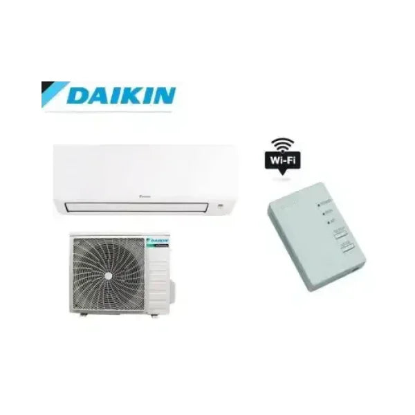 BUNDLE DAIKIN CONDIZ.9000BTU A++/A+ R32 TXC25D/RXC25D+KIT WIFI BRP069B45 Condizionatori