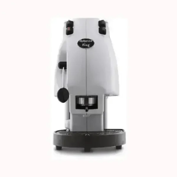 Macchina da caffè Didiesse Frog bianca con erogatore e leva per il vapore