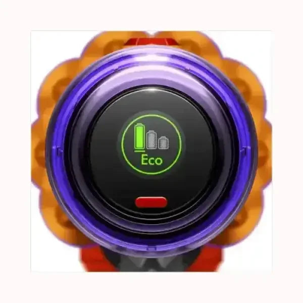 Display digitale della modalità Eco del aspirapolvere DYSON con indicatori di batteria