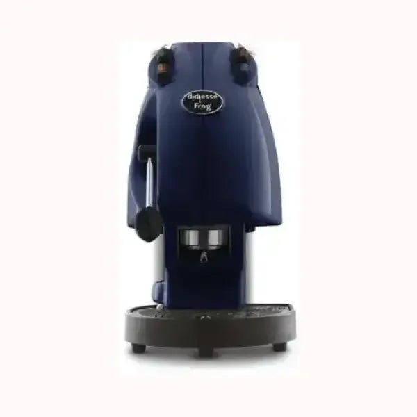 Macchina da caffè Didiesse Frog Revolution blu con design compatto e moderno