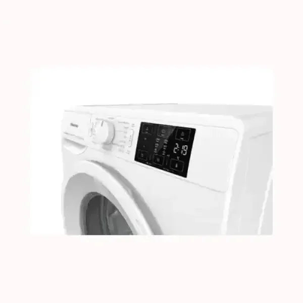Lavatrici HISENSE bianca con display digitale e manopola di controllo per il lavaggio