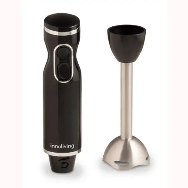Frullatore ad immersione Innoliving nero con comandi a due pulsanti e lama in acciaio inox