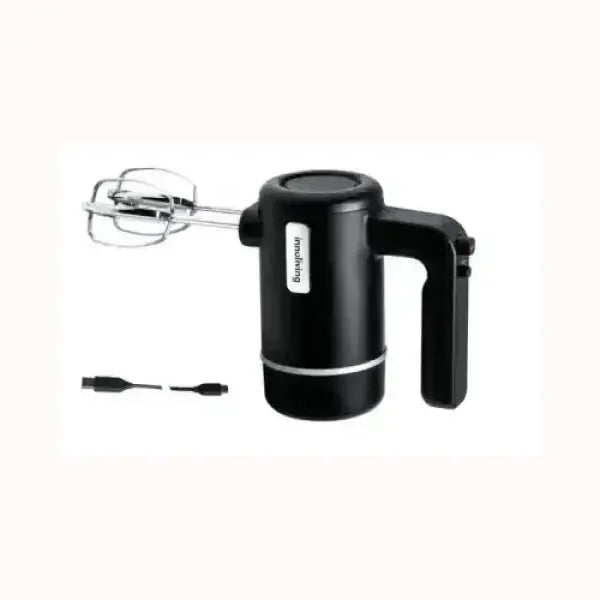 Frullatore elettrico nero INNOLIVING con impugnatura ergonomica e fruste in acciaio inox