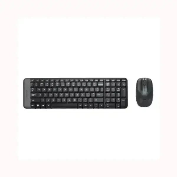 Kit Tastiera e Mouse wireless LOGITECH nero per uso ufficio e casa