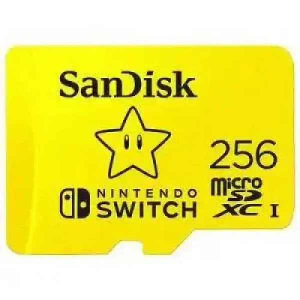 Switch Micro SDXC SanDisk 256GB for Nintendo Switch Accessori giochi