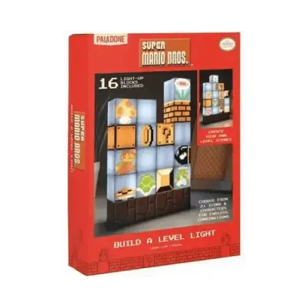 Paladone Lampada Super Mario Build A Level Gadget & Toys