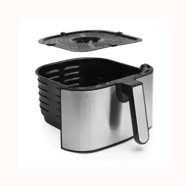 Cestello e coperchio per friggitrici PRINCESS in acciaio inox e plastica nera