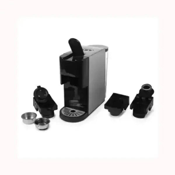 Macchina da caffè PRINCESS nera con accessori smontabili per caffè espresso compatto