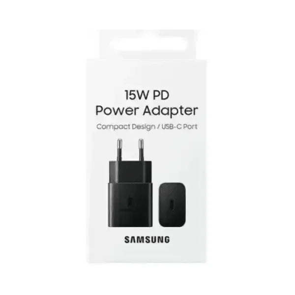 Samsung Caricatore 15W EP-T1510 PD USB-C Black Accessori telefonia