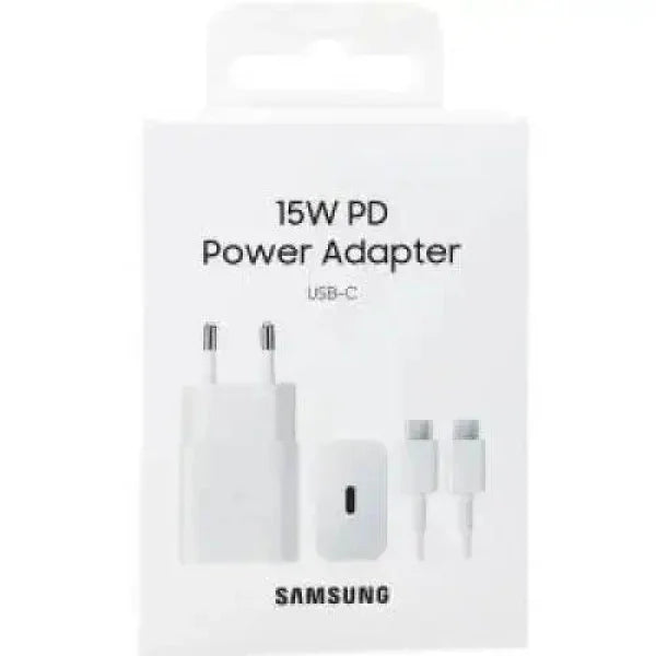 Samsung Caricatore 15W EP-T1510X PD USB-C +Cavo 1m USB-C White Accessori telefonia