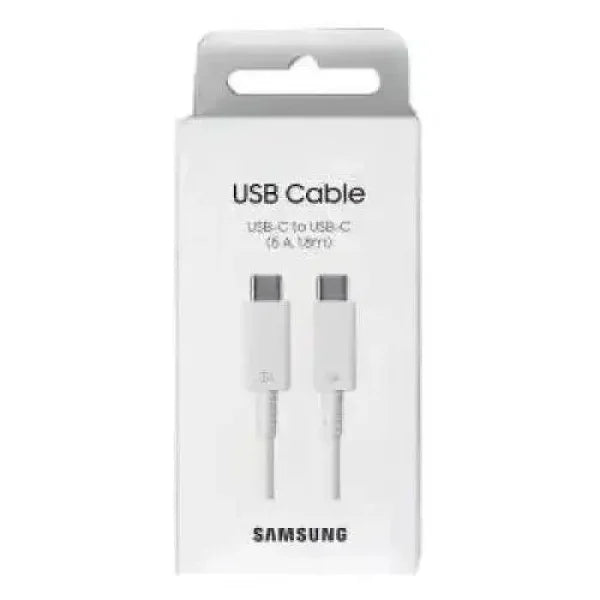 Samsung Cavo USB-C to USB-C EP-DX510JW 1.8m 5A White Accessori telefonia