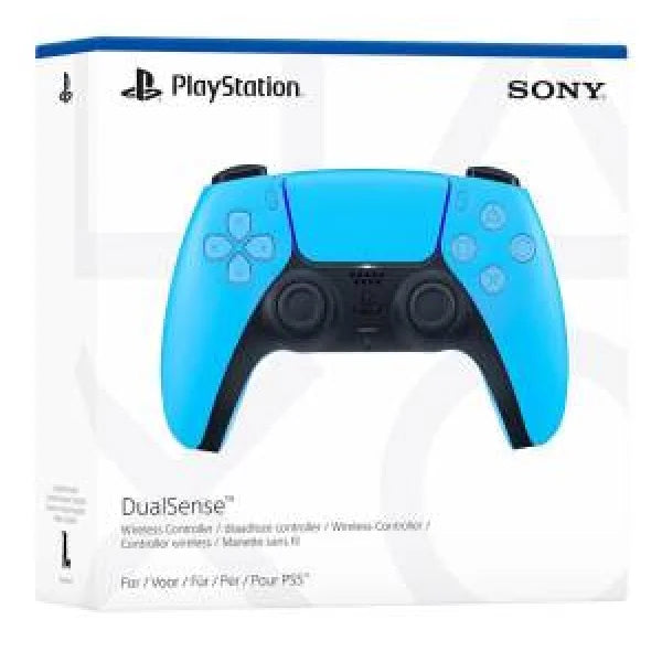 Controller PS5 DualSense wireless colore blu di Sony per accessori giochi PlayStation