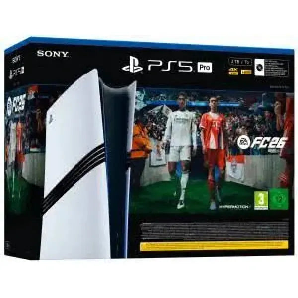 Consola Sony PS5 Pro con giochi e accessori inclusi nella confezione originale