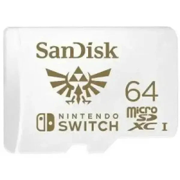 Switch Micro SDXC SanDisk 64GB for Nintendo Switch Accessori giochi