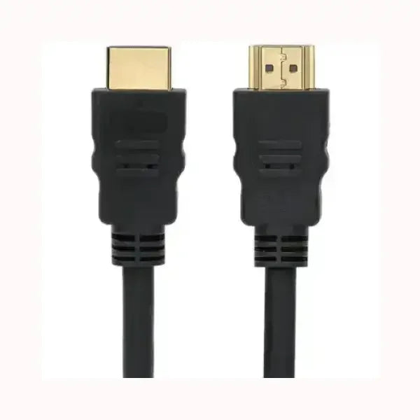 Cavo HDMI per TV TECHLY con connettori dorati e rivestimento nero per trasmissione video di alta qualità