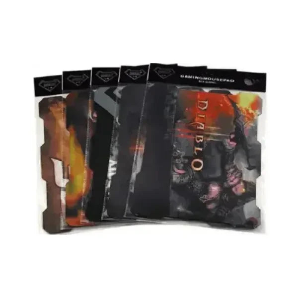 Set di tappetini per mouse gaming TECNO con grafiche Diablo confezione multipla per gioco e precisione