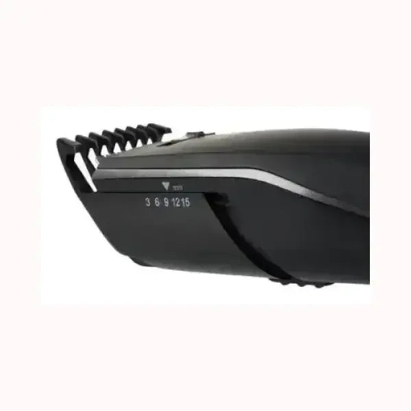 Tristar tagliacapelli nero con pettine regolabile e impostazioni di lunghezza multiple