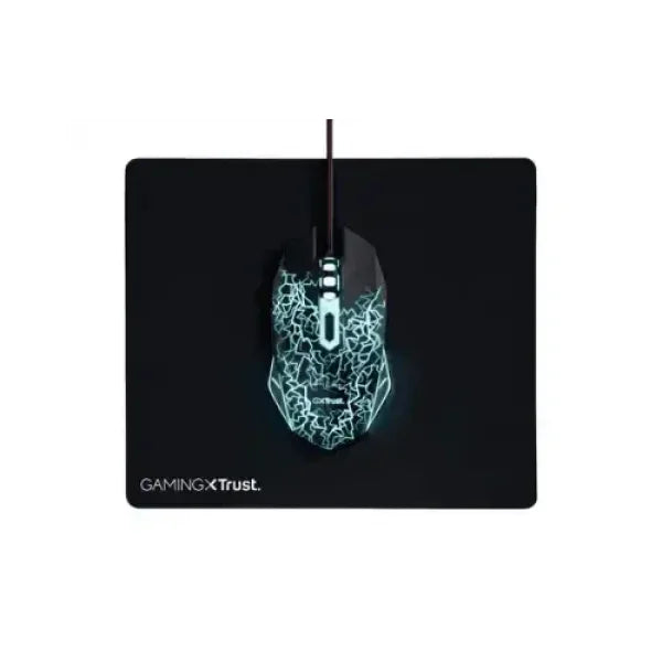 TRUST MOUSE GAMING OTTICO LED MULTICOLR USB CON PAD 24752 Mouse