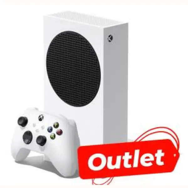 Console XBOX Serie S in bianco con controller inclusi disponibile in outlet