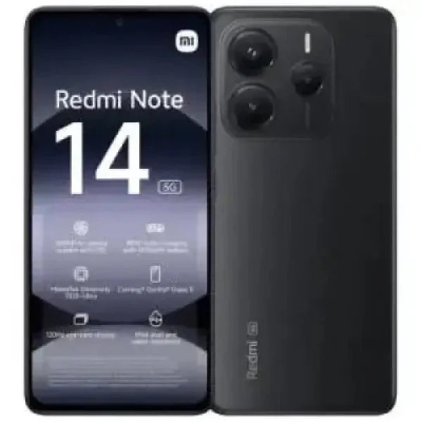 Xiaomi Redmi Note 14 8+256GB 6.67" 5G Midnight Black EU Smartphone