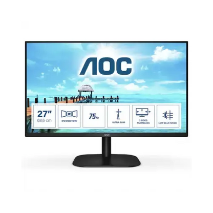 Aoc monitor 27’’ ips full hd ipsvga/hdmi 27b2h/eu - monitor aoc monitor ips full hd per accessori informatica