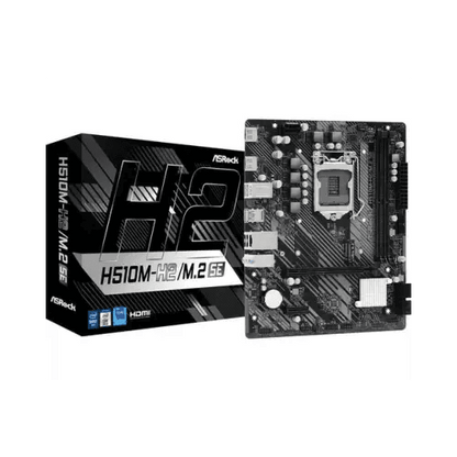 ASROCK MB 1200 10/11° GEN. H510M-H2/M.2 SE 2xDDR4 4xSATA M.2 HDMI - TecnoRoyal