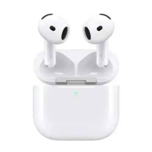 Apple Auricolari AirPods 4 2024 + Cust.Ric. USB-C (ANC) MXP93ZM/A - TecnoRoyal