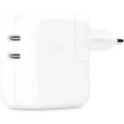 Apple Caricatore 35W DoppiaUSB-C iPhone iPad Watch MW2K3ZM/A - TecnoRoyal