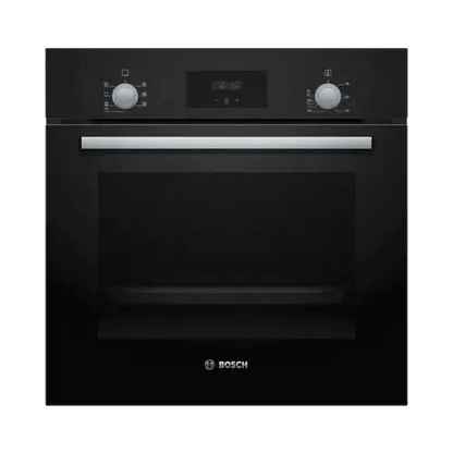 BOSCH FORNO INCASSO MULTIFUNZIONE VENTILATO DISPLAY 60CM NERO HBF133BA0 - TecnoRoyal