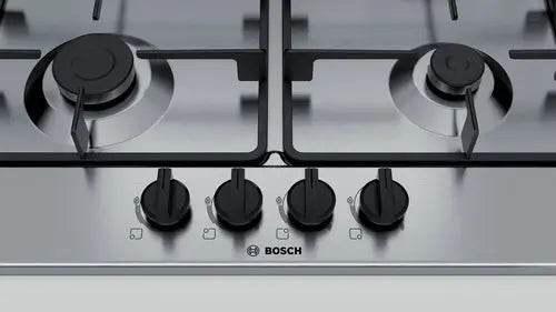 BOSCH PIANO COTTURA INCASSO GAS4 ZONE 60CM INOX PGH6B5B60 - TecnoRoyal