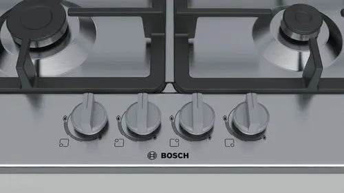 BOSCH PIANO COTTURA INCASSO GAS4 ZONE 60CM INOX PGP6B5B90 - TecnoRoyal