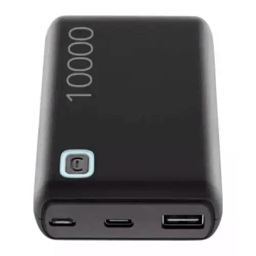 Cellularline Powerbank Essence Universale USB-A 10000mAh Nero - TecnoRoyal