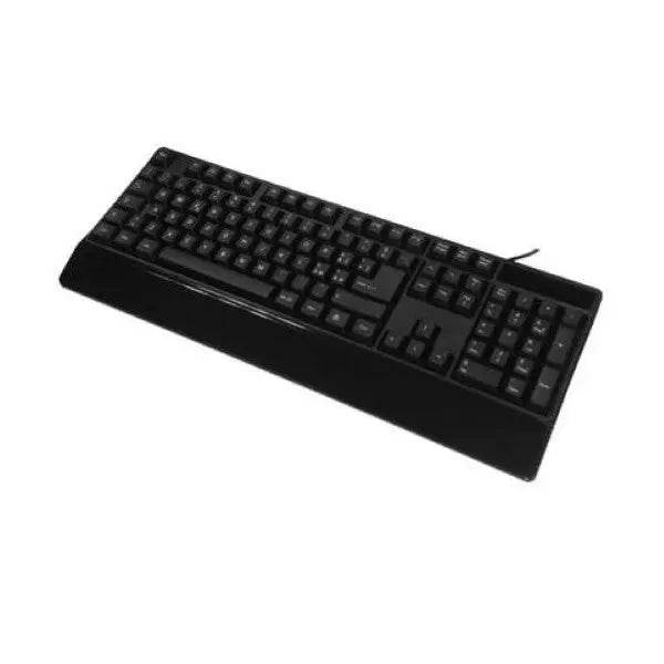 ENCORE TASTIERA MULTIMEDIALE CON POGGIAPOLSI USB NERO EN-KBD-51 - TecnoRoyal