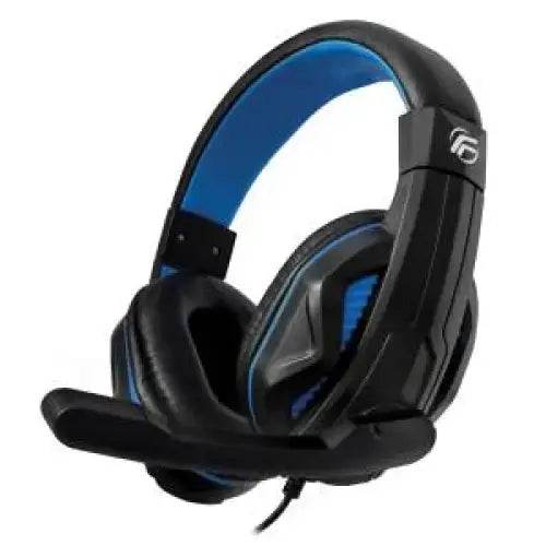 Fenner Tech Cuffie Gaming Soundgame + Microfono PC/Console Blu - TecnoRoyal