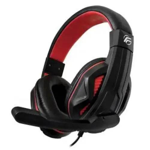 Fenner Tech Cuffie Gaming Soundgame + Microfono PC/Console Red - TecnoRoyal