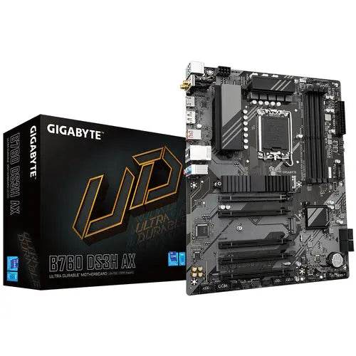 GIGABYTE MB 1700 12/13/14°GEN. B760 DS3H AX 4xDDR5 4xSATA WIFI HDMI/DP - TecnoRoyal