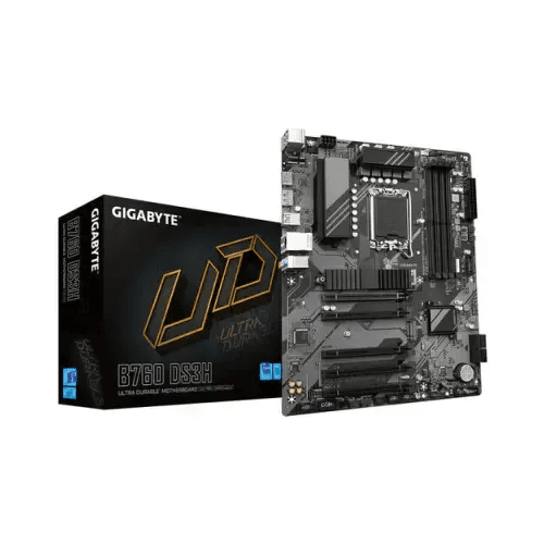 GIGABYTE MB 1700 12/13°GEN. B760 DS3H D4 4xDDR4 4xSATA M.2 HDMI/DP - TecnoRoyal