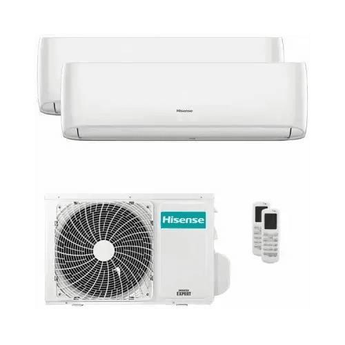 HISENSE DUAL SPLIT 12000+9000 iQPLUS WIFI A++/A+ CJMR0902G/CJXR1202G - TecnoRoyal