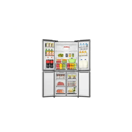 HISENSE FRIGO 4 PORTE TOTAL NO FROST 483LT E BIANCO RQ5P470SETE - TecnoRoyal