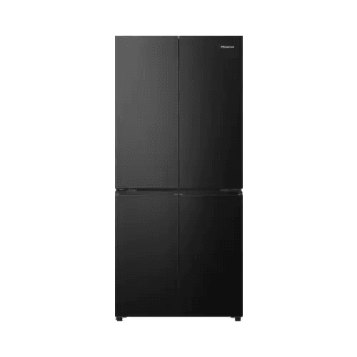 HISENSE FRIGO 4 PORTE TOTAL NOFROST 483LT E 80CM BLACK INOX RQ5P470SAFE - TecnoRoyal