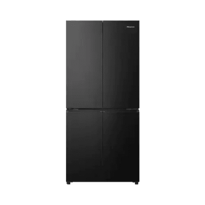 HISENSE FRIGO 4 PORTE TOTAL NOFROST 483LT E 80CM BLACK INOX RQ5P470SAFE - TecnoRoyal