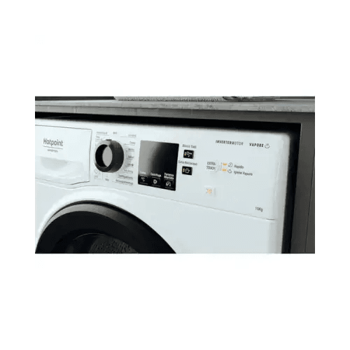 HOTPOINT LAVATRICE 10KG INVERTER VAPORE A 1400GIRI NF1046WK IT - TecnoRoyal