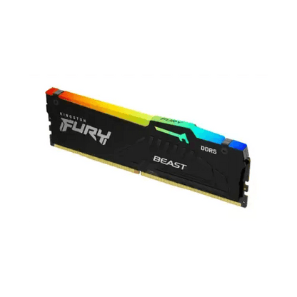 KINGSTON DDR5 32GB 4800MHZ FURYBEAST BLACK RGB KF556C40BBA-32 CL40 - TecnoRoyal